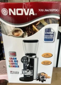 آسیاب قهوه نوا مدل NM-3663HPDG توان 150 وات